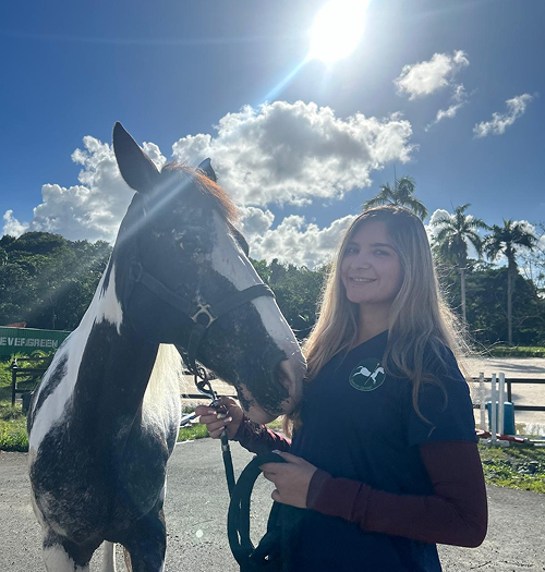 Foto de Mariela Soltero Equinoterapeuta